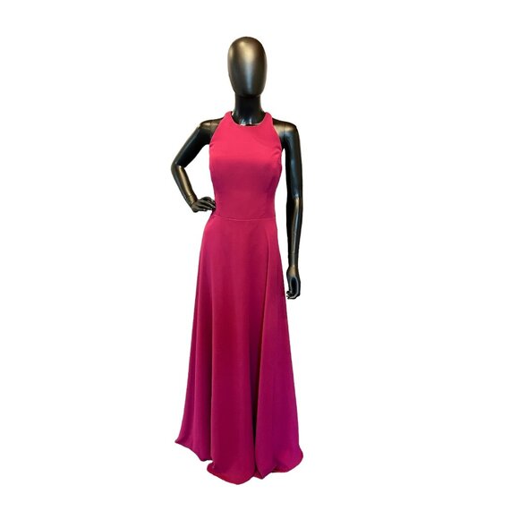 Hayley Paige Occasions Dresses & Skirts - NWOT - Magenta Chiffon - Hayley Paige